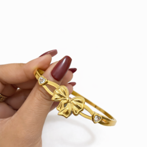 Golden Bow Bangle