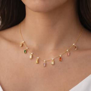 Lumi Color Bar Necklace