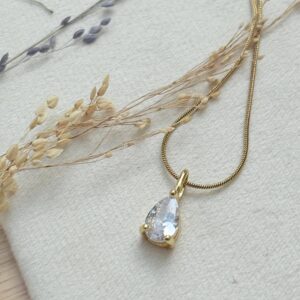 Crystal Drop Pendant