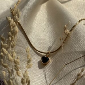 Midnight Heart Pendant