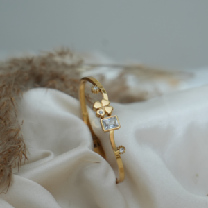 Petal Crystal Bangle