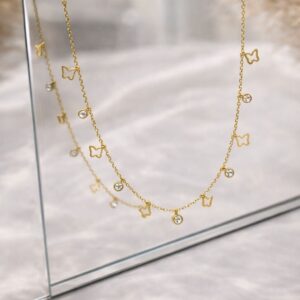 Lumi Butterfly Charm Necklace