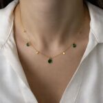 Aura Green Crystal Necklace