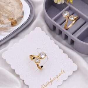 Twin Heart Glow Ring