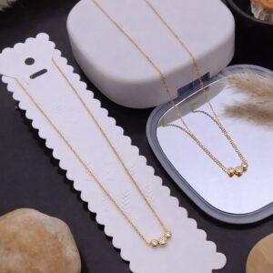 Dainty Trio Chain Pendant