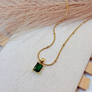 Emerald Bloom Necklace