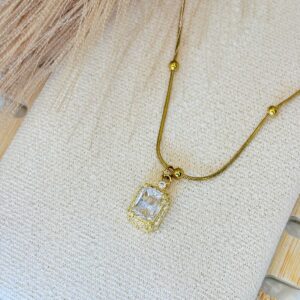 Golden Frame Pendant