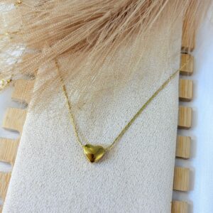 Mini Heart Chain Pendant