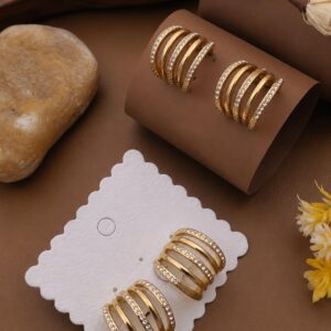 Stacked Glow Hoops