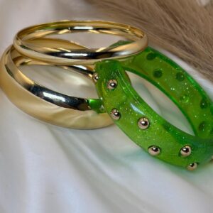 Green Aura Bangle