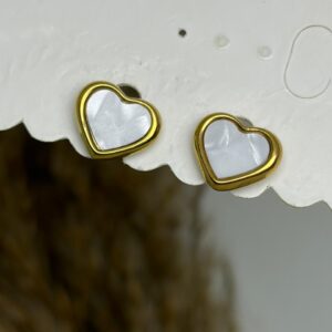 Tiny Heart Earrings