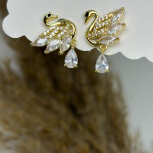 Swan Spark Earrings