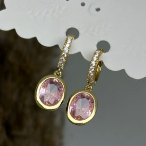 Pink Glow Earrings