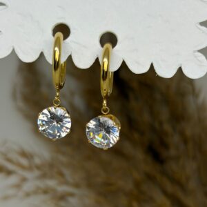 Solitaire Earrings