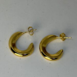 Golden Aura Hoops