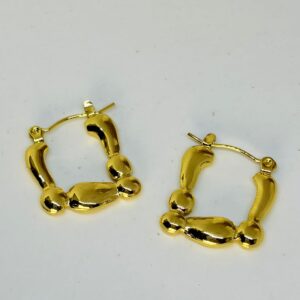 Bubble Bloom Hoops