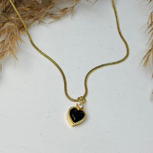 Black Crystal Heart