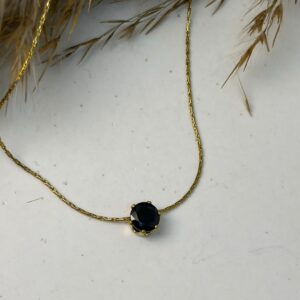 Midnight Halo Chain Pendant