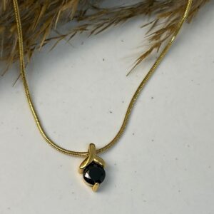 Twilight Charm (Black swirl stone)