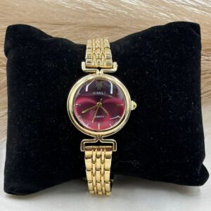 Premium Anti-Tarnish Burgundy Watch