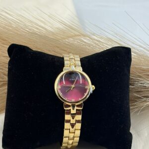 Premium Anti-Tarnish Burgundy Watch