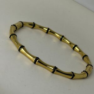 Black Bamboo Bangle