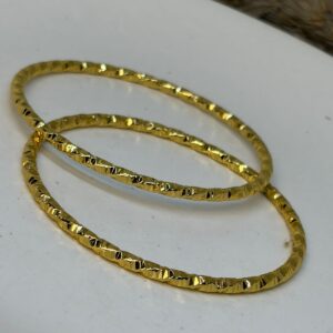 Luxe Line Bangles (Pair of two)