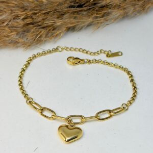 Heart Link Bracelet