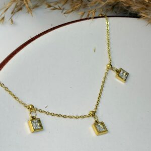 Crystal Cube Bracelet