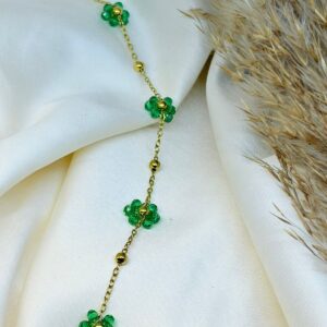 Emerald Bloom Bracelet