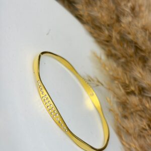 Dainty Crystal Bangle