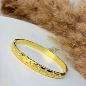 Minimal Marquise Bangle