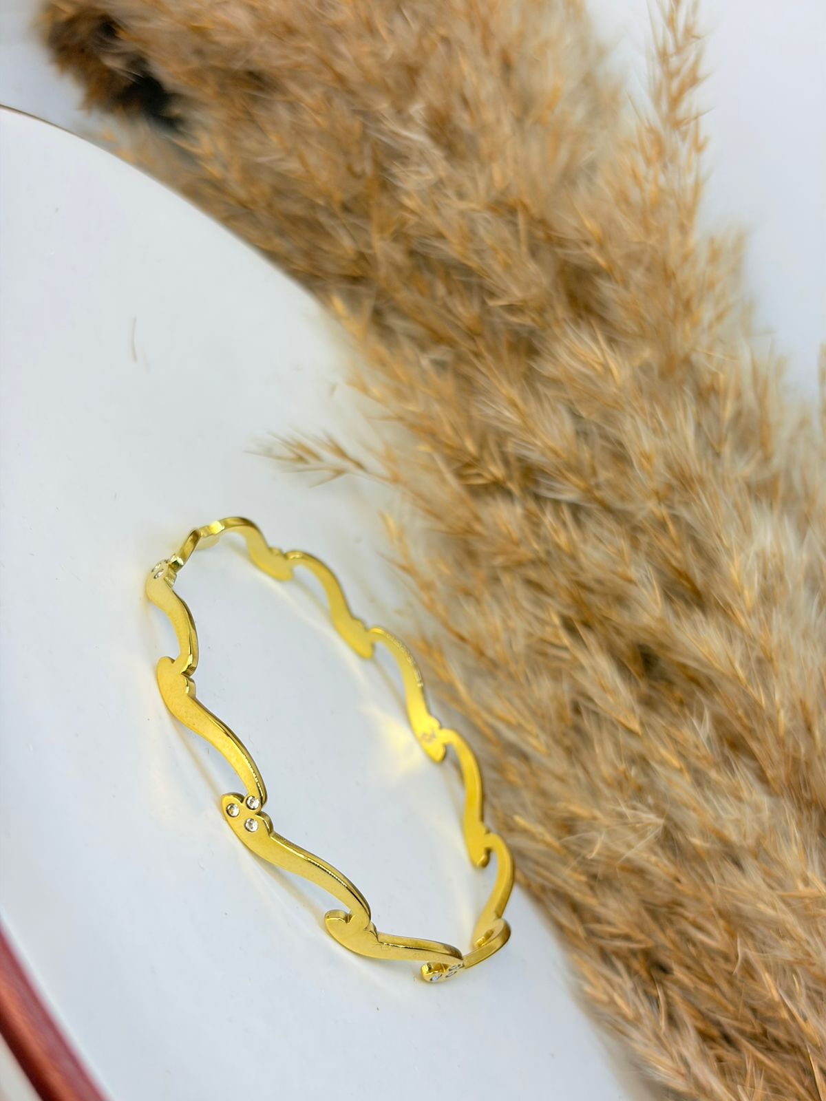 Twist Wave Bangle
