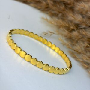 Round Charm Bangle
