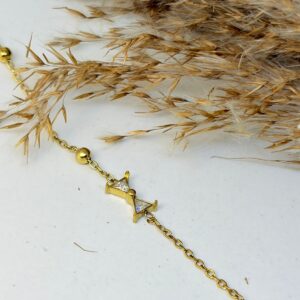 Twin Spark Charm Bracelet