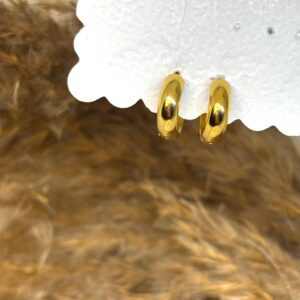 Luna Gold Hoops