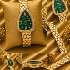 Emerald Vintage watch