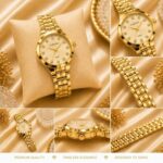 Premium Anti-Tarnish Classic Golden Watch