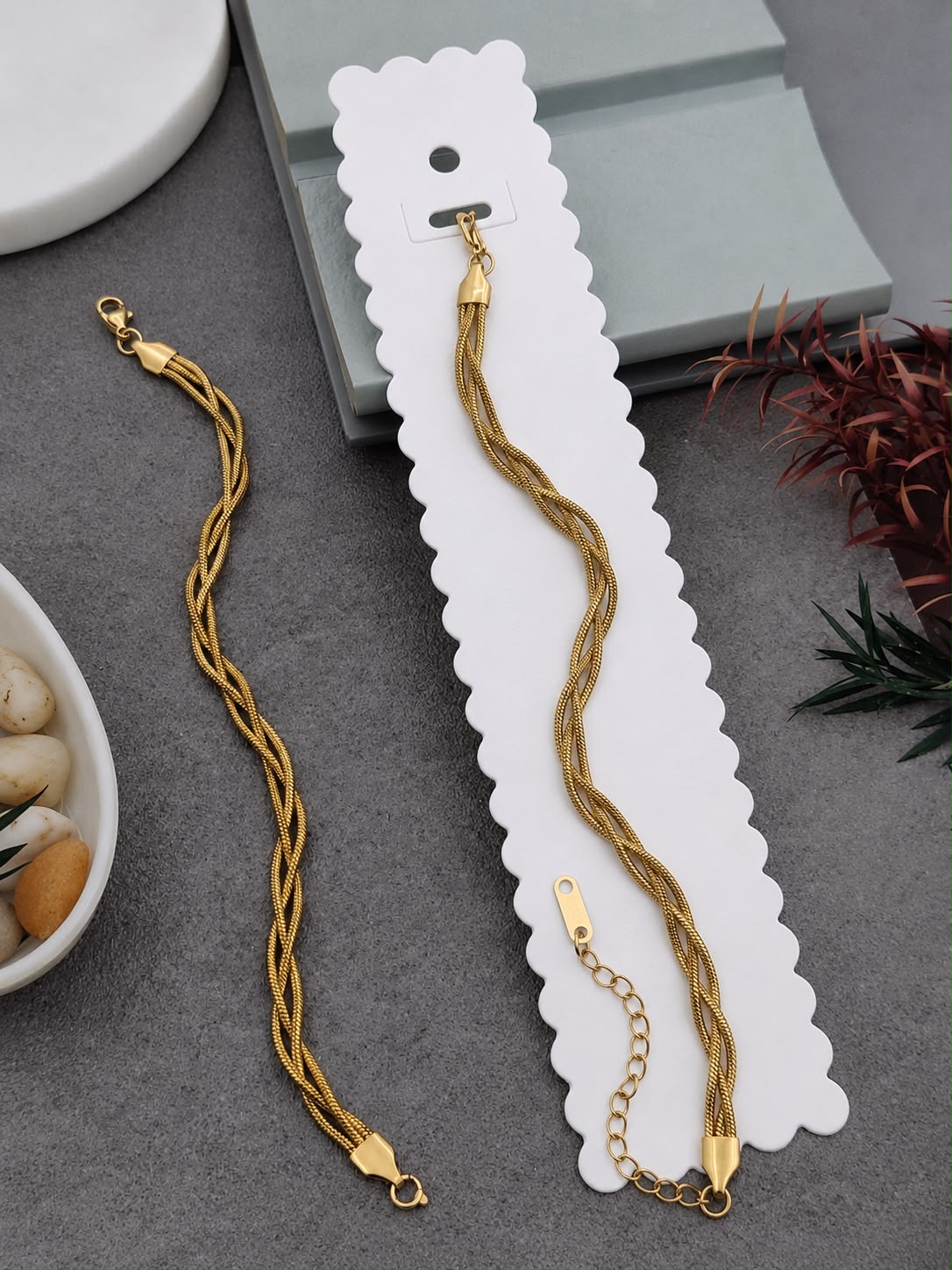 Braided Chain Bracelet