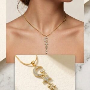 Moonlight Charm V Necklace