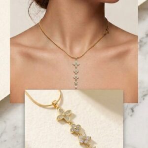 Flower V Necklace