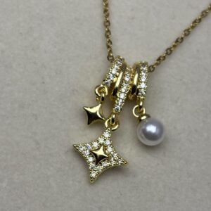 Celestial Charm Chain Pendant