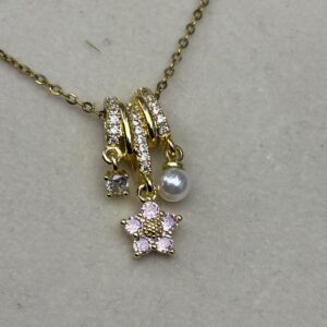 Blush Blossom Chain Pendant