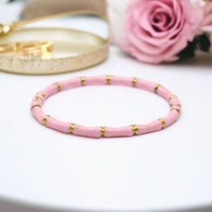 Pink Bamboo Kada