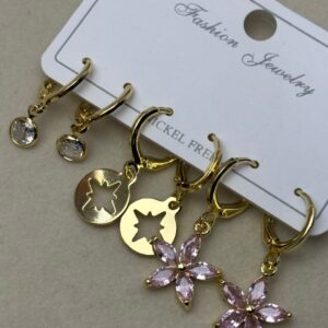 Pink Flower Combo Set