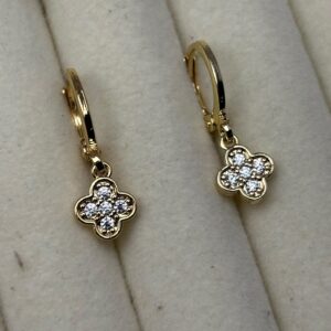 Crystle Huggies Earrings