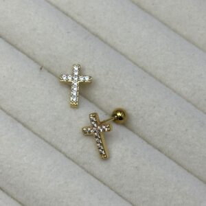 Cross Noor Studs ✝️