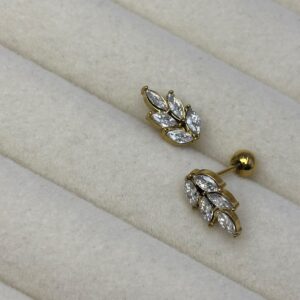 Kali Leaf Studs 🍃